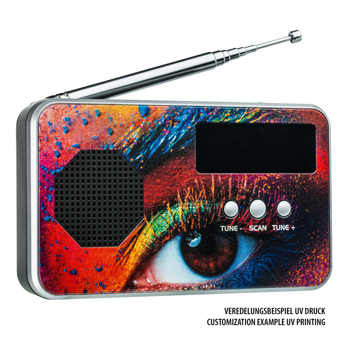 Radio numérique portable FM / DAB+ REEVES-BARCELOS noir/argenté Radio numérique portable FM / DAB+ REEVES-BARCELOS noir/argenté