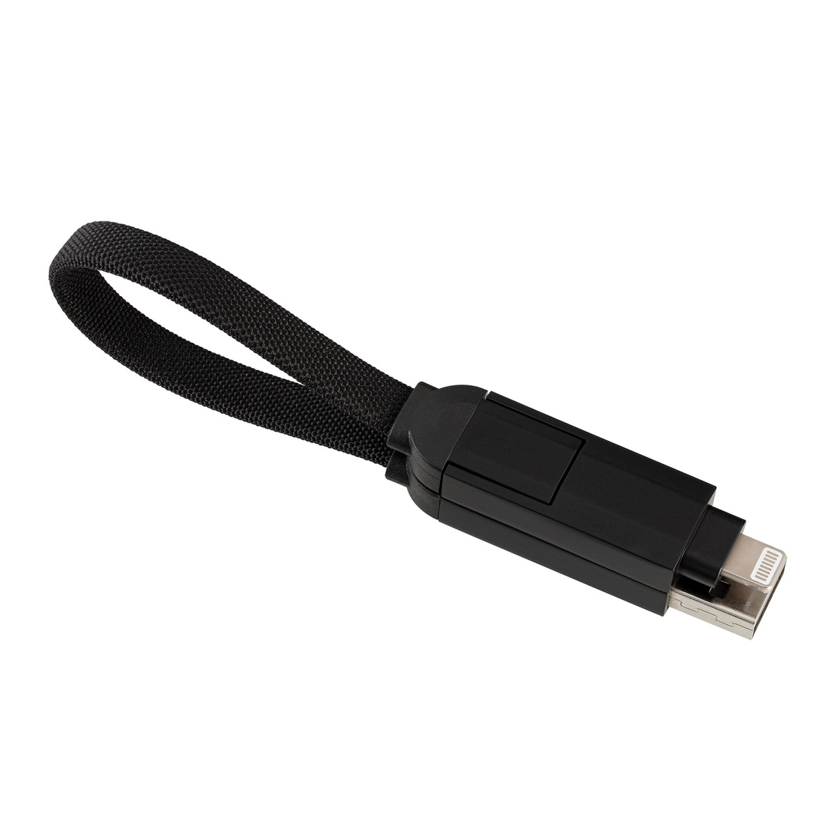 Câble de Charge 4 en 1 REEVES-MIXCO METAL noir