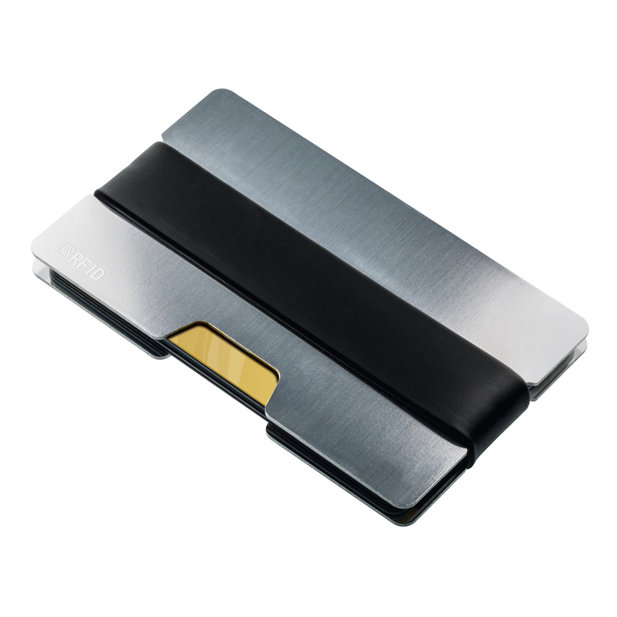 Kartenetui mit RFID-Ausleseschutz RE98-SAKUMONO silber Kartenetui mit RFID-Ausleseschutz RE98-SAKUMONO silber