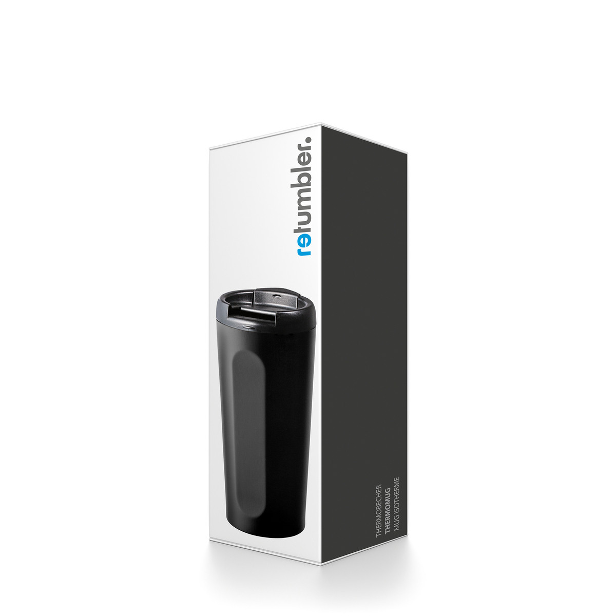 Thermo mug RETUMBLER-FLORENZ black Thermo mug RETUMBLER-FLORENZ black