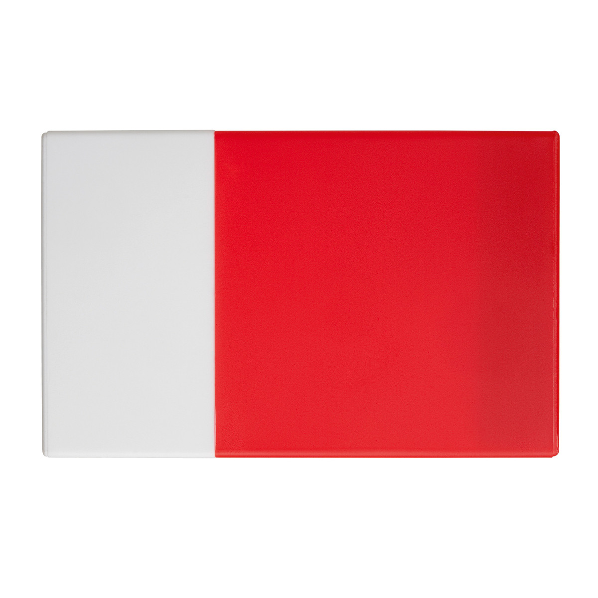 Credit and business card box REFLECTS-KELMIS white/red Credit and business card box REFLECTS-KELMIS white/red