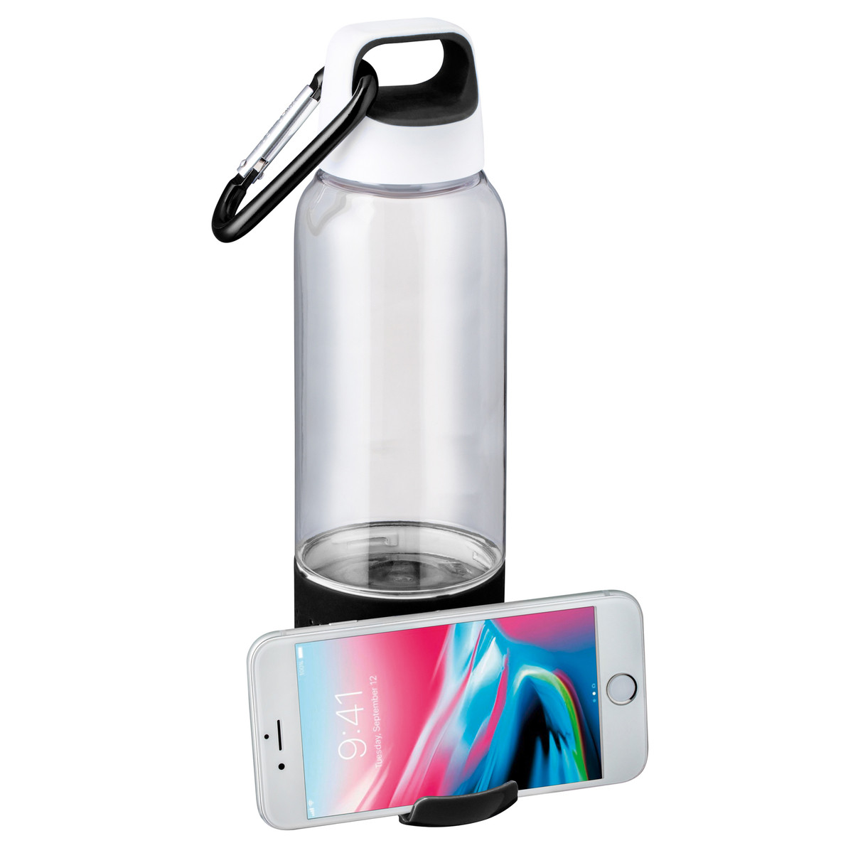 Trinkflasche mit Handtuch und Kühlfunktion RETUMBLER-SUMATRA BLACK