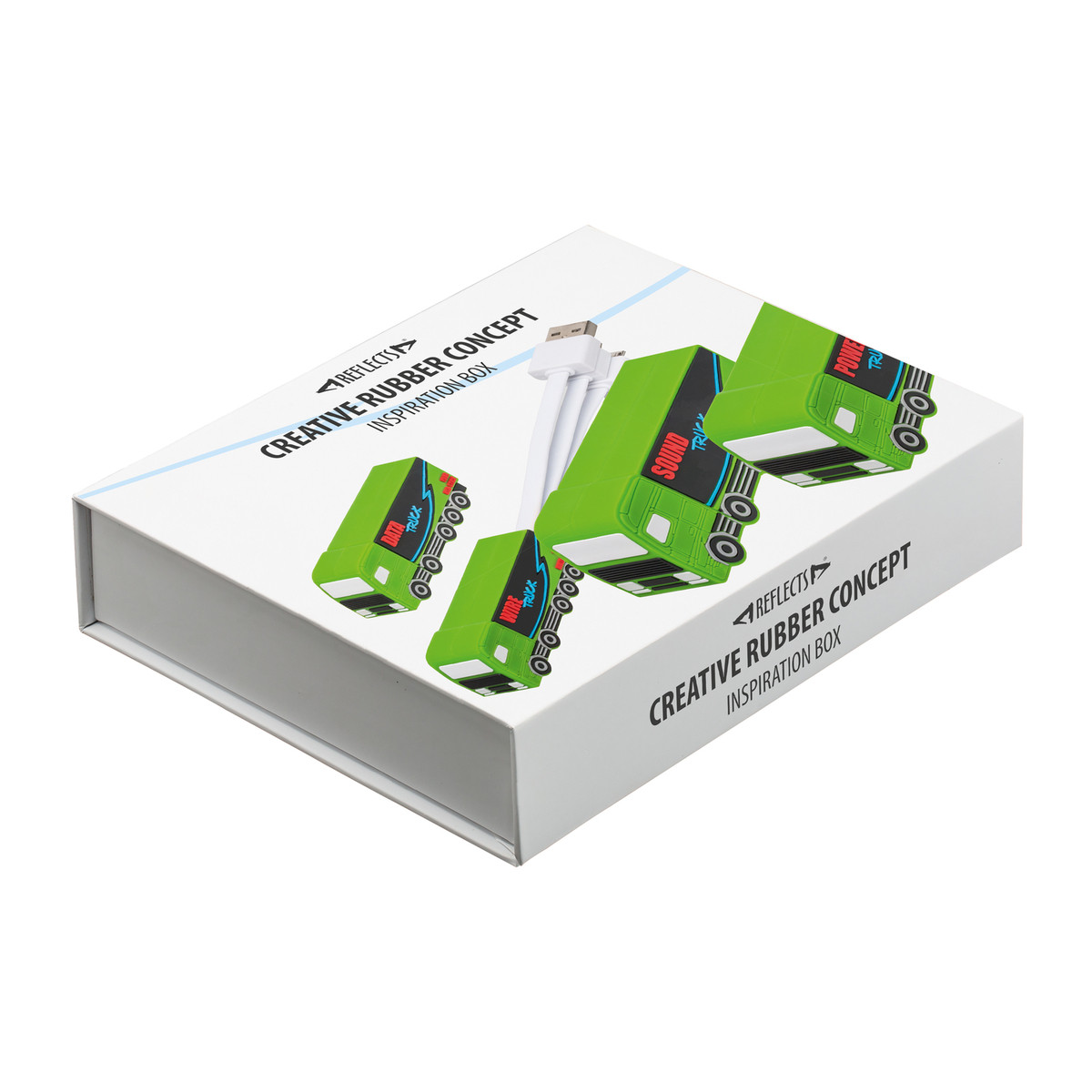 Inspiration Box REFLECTS-CREATIVE RUBBER CONCEPT