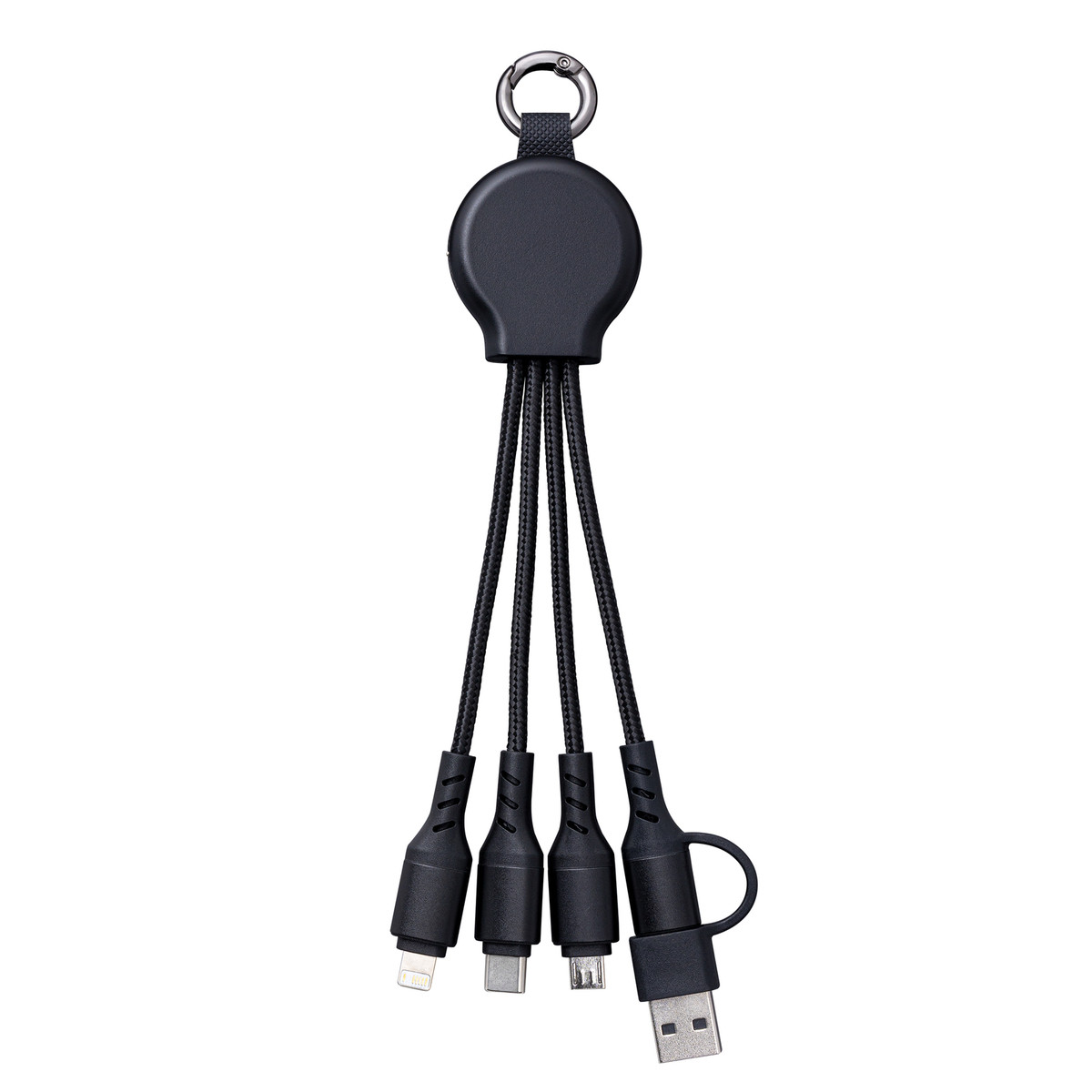 6-in-1 Charging Cable with Light REEVES-PUHALANI SWITCH black / green 6-in-1 Charging Cable with Light REEVES-PUHALANI SWITCH black / green