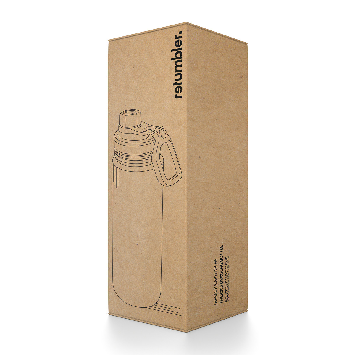 Bouteille isotherme RETUMBLER-ARCTICDROP noir Bouteille isotherme RETUMBLER-ARCTICDROP noir