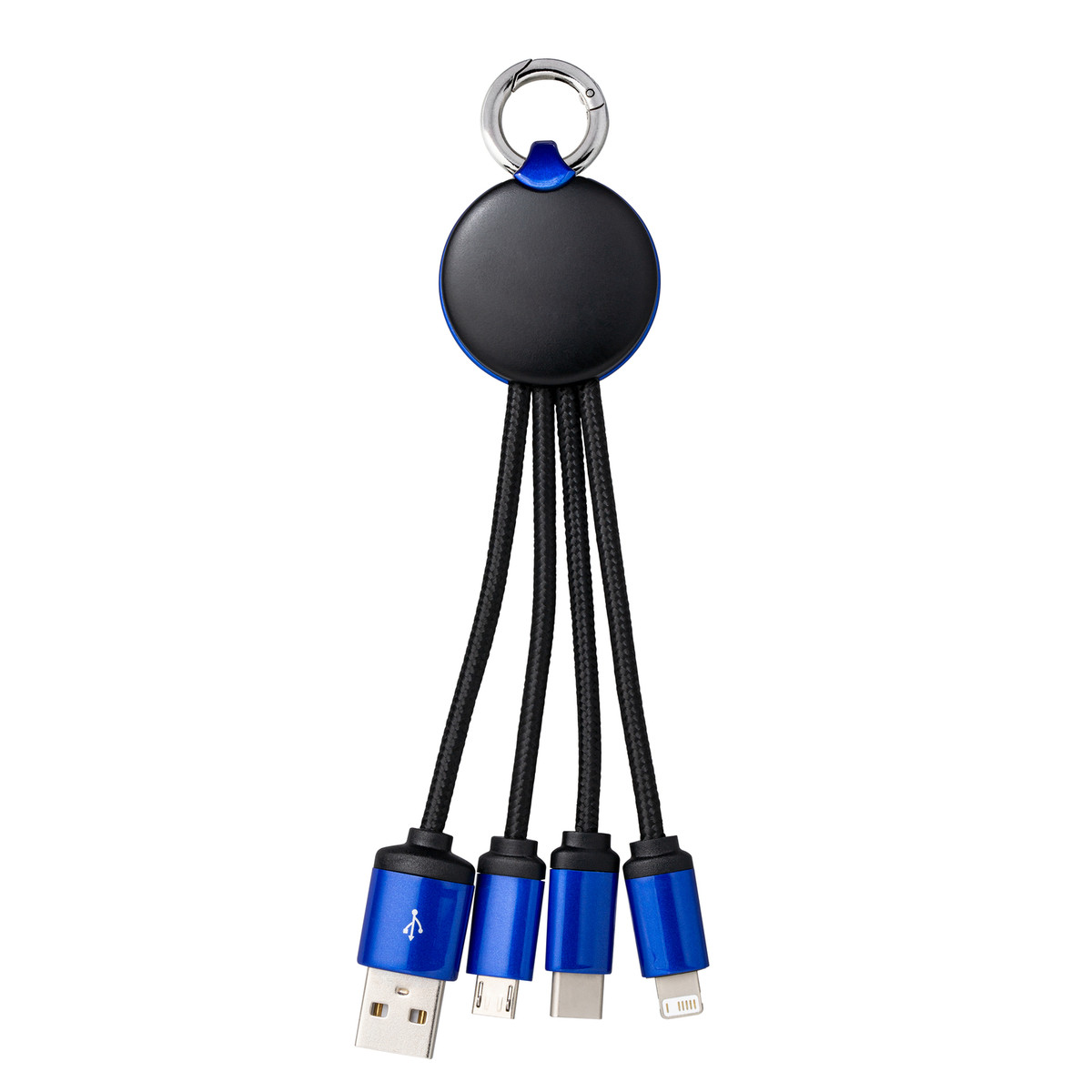 3-in-1 Charging Cable with Light REEVES-PUHALANI blue / blue 3-in-1 Charging Cable with Light REEVES-PUHALANI blue / blue