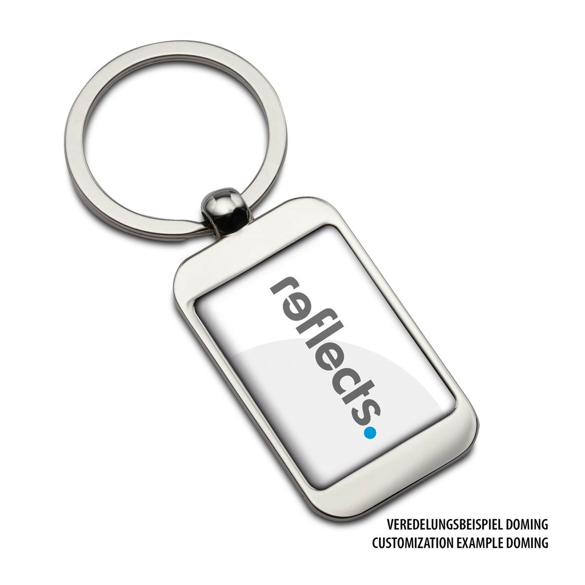 Key Ring REFLECTS-CHADDERTON matt-silver finish Key Ring REFLECTS-CHADDERTON matt-silver finish