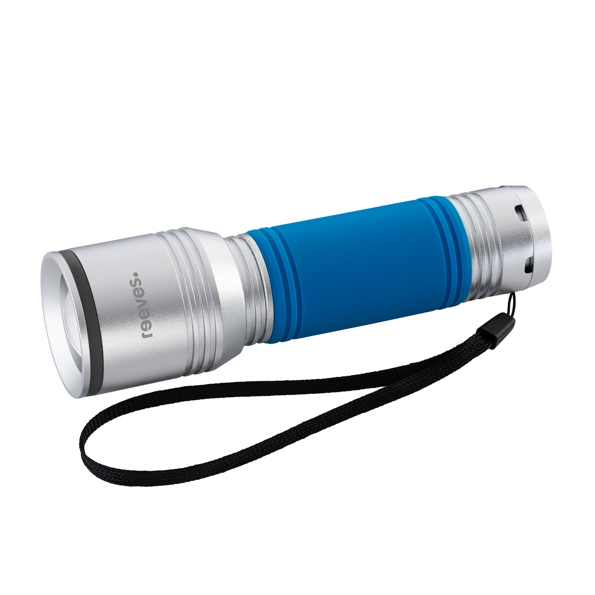 Taschenlampe REEVES-myFLASH 700 "REEVES" silber veredeltes Muster