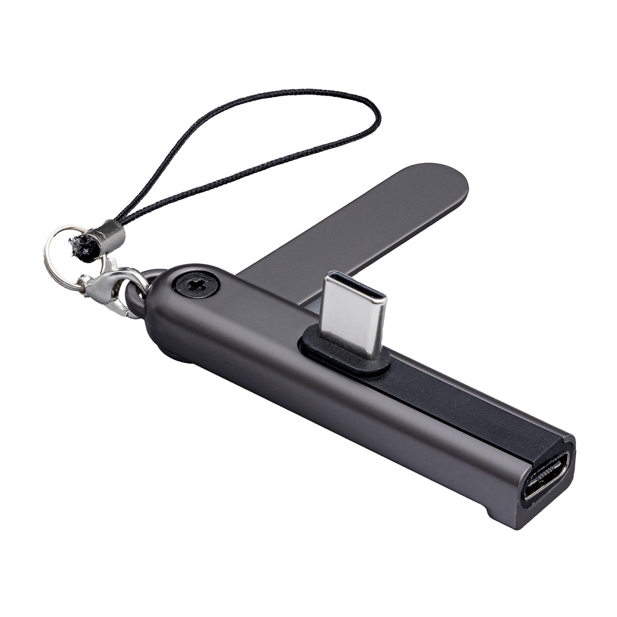 Ladekabel mit Stand REEVES-PORTHAM CABLE schwarz Ladekabel mit Stand REEVES-PORTHAM CABLE schwarz
