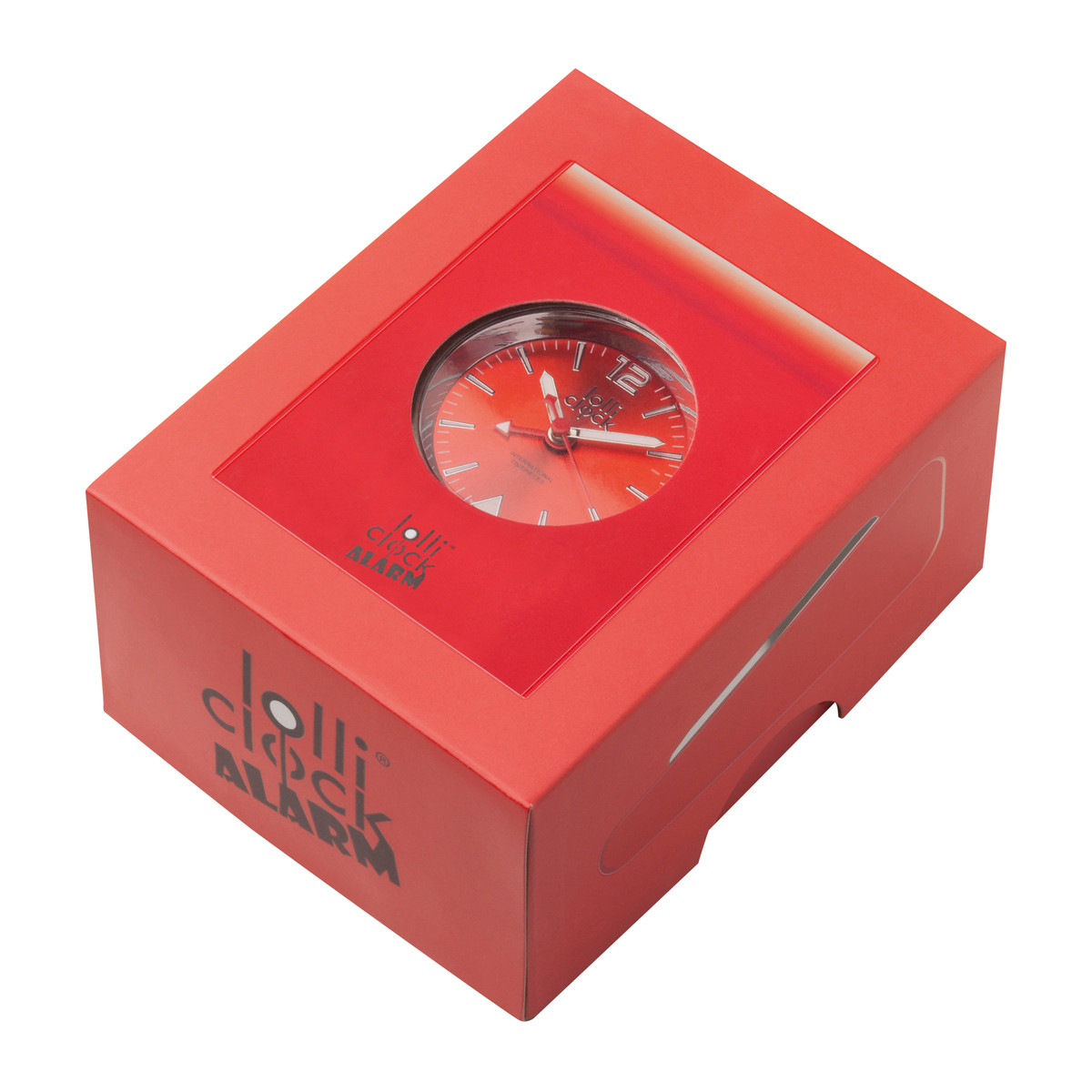 Alarmclock LOLLICLOCK-ALARM red Alarmclock LOLLICLOCK-ALARM red