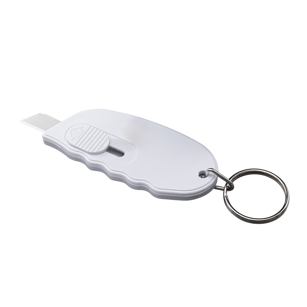 Mini-Cutter mit Schlüsselring RE98-TONGI weiß Mini-Cutter mit Schlüsselring RE98-TONGI weiß