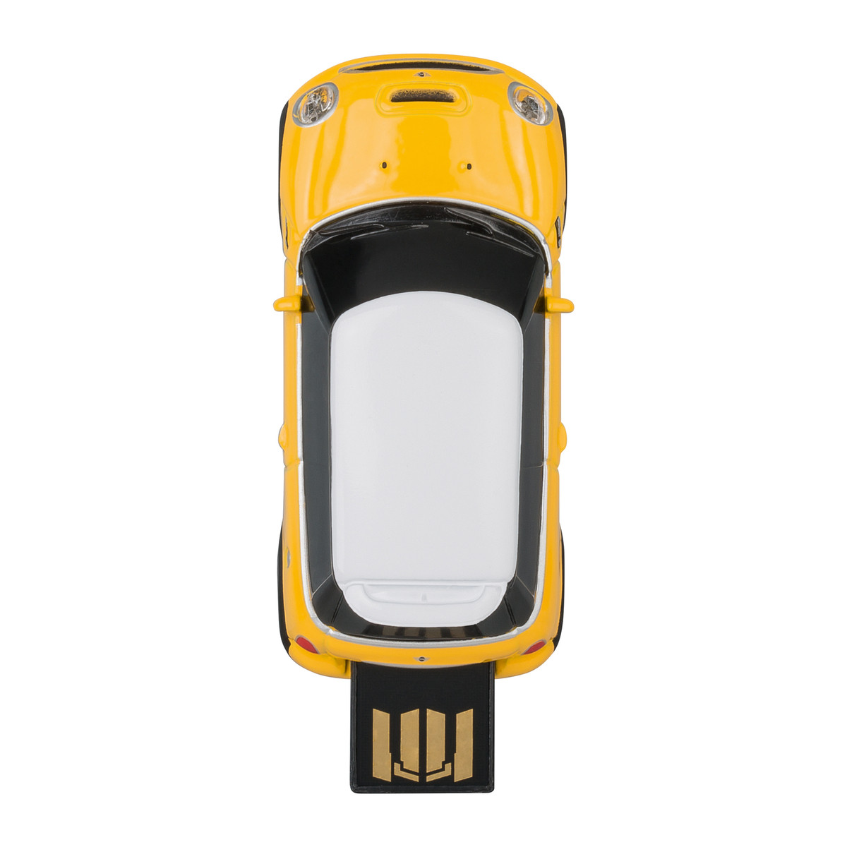 Clé mémoire USB Mini Cooper 1:68 jaune 16Go Clé mémoire USB Mini Cooper 1:68 jaune 16Go