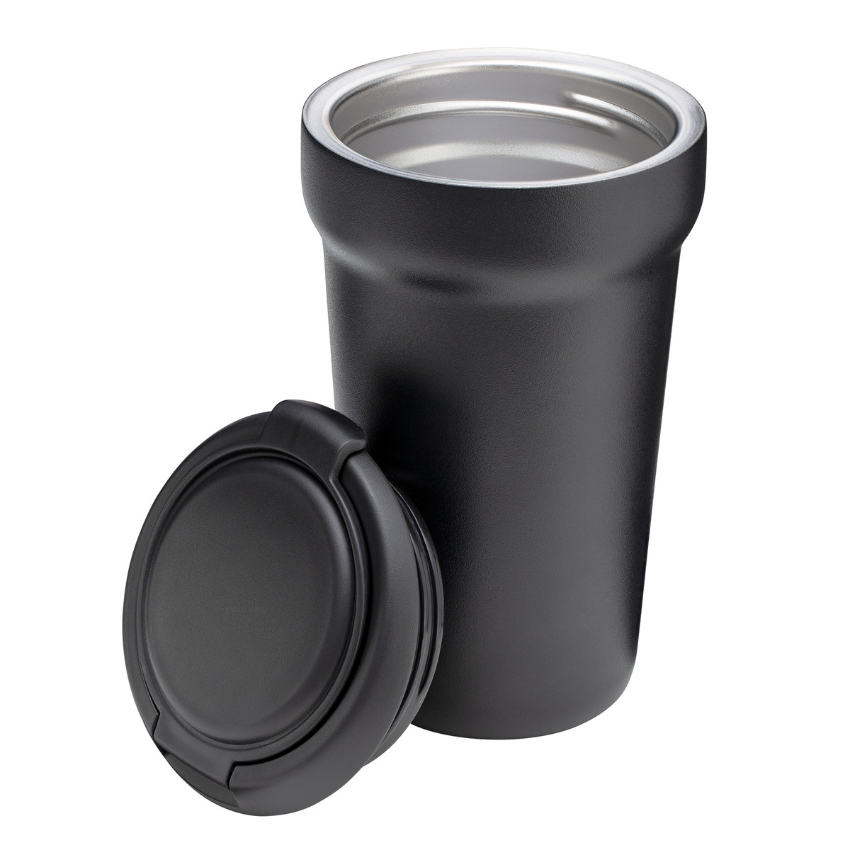 Thermo mug RETUMBLER-VIVERO STEEL black
