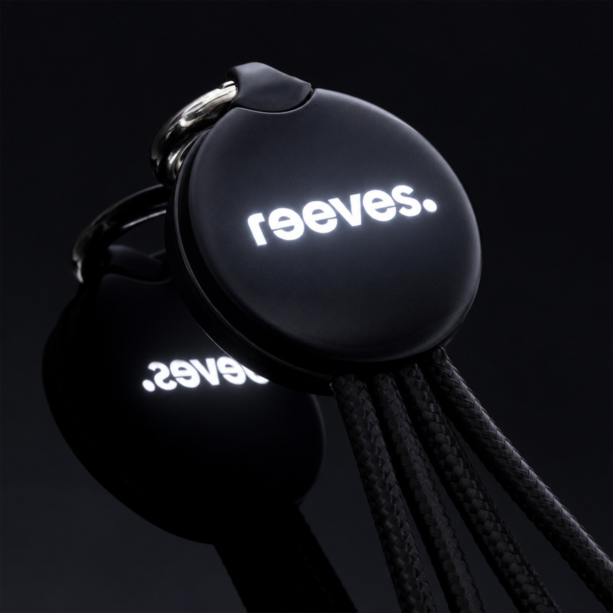 6-in-1 Charging Cable with Light REEVES-PUHALANI II black / white 6-in-1 Charging Cable with Light REEVES-PUHALANI II black / white