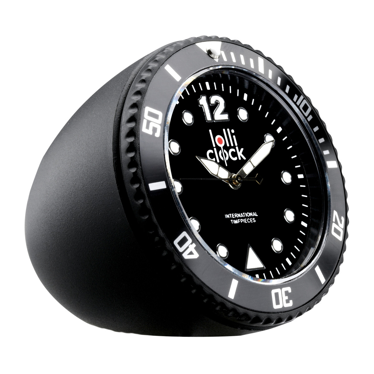 Clock LOLLICLOCK-ROCK black Clock LOLLICLOCK-ROCK black