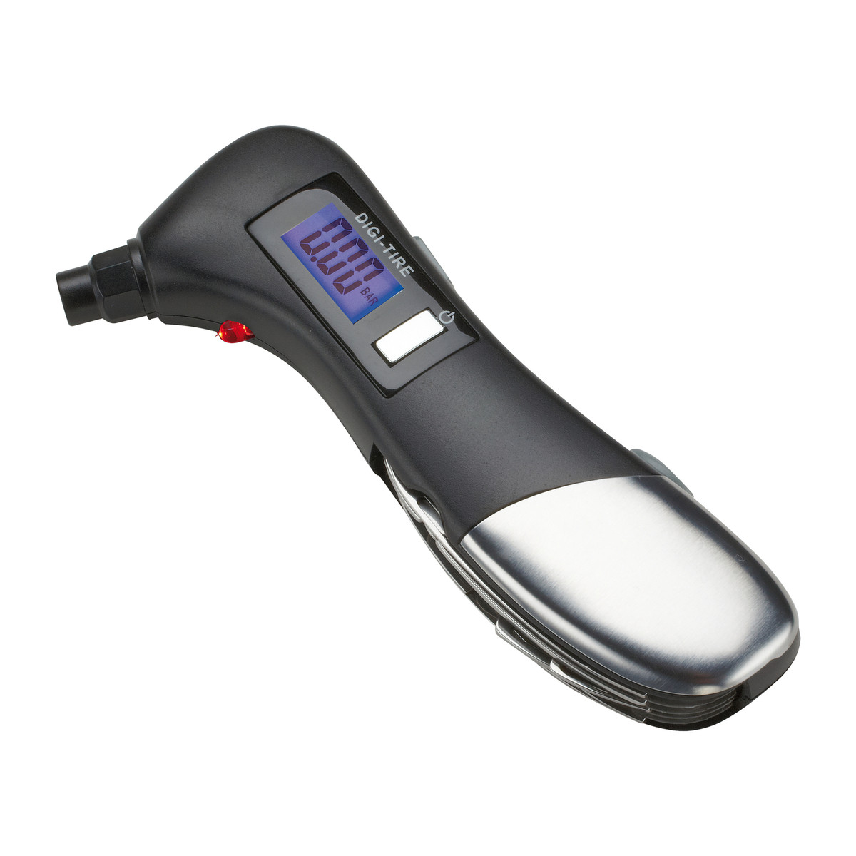 Luftdruckprüfer mit Taschenlampe REFLECTS-MONTICHIARI schwarz