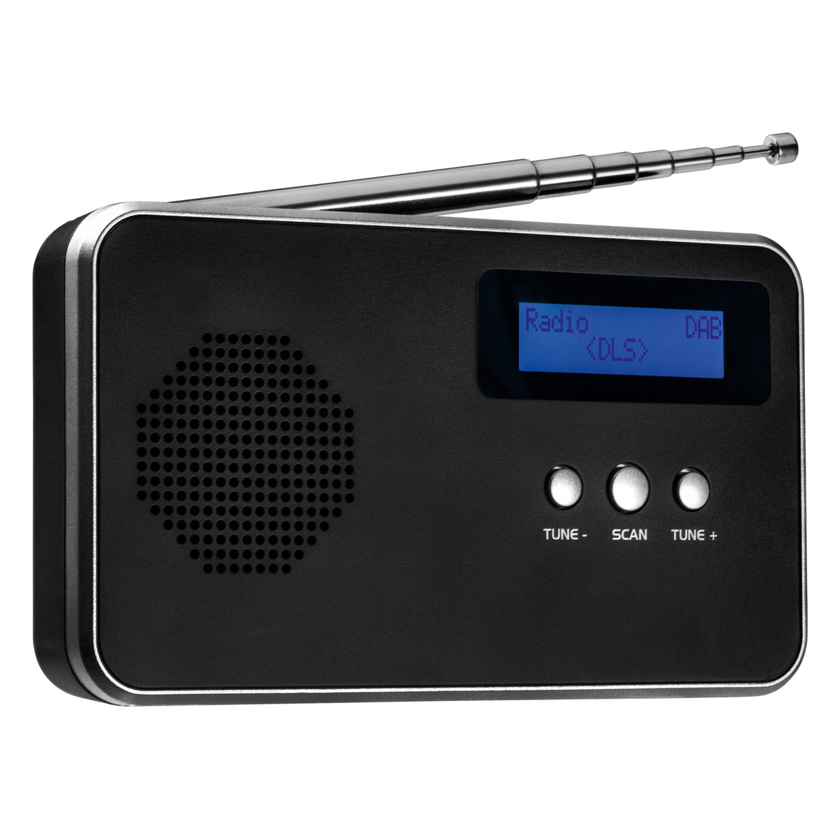 Radio numérique portable FM / DAB+ REEVES-BARCELOS noir/argenté Radio numérique portable FM / DAB+ REEVES-BARCELOS noir/argenté