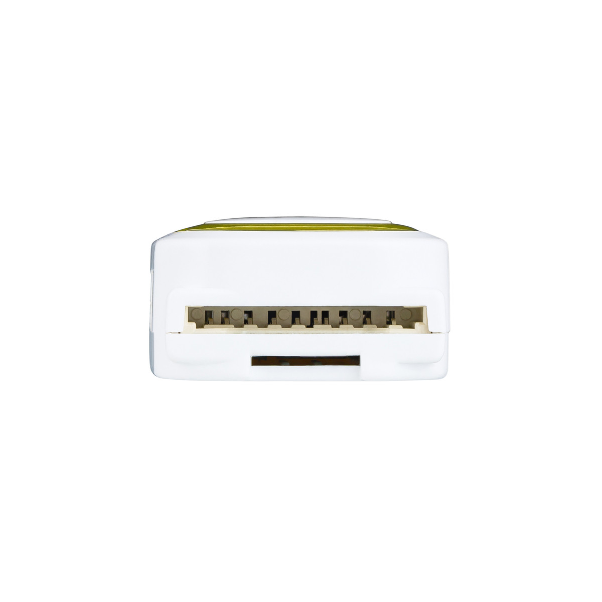 USB-Hub mit 2 Anschlüssen und Speicherkartenlesegerät COLLECTION 500 gelb