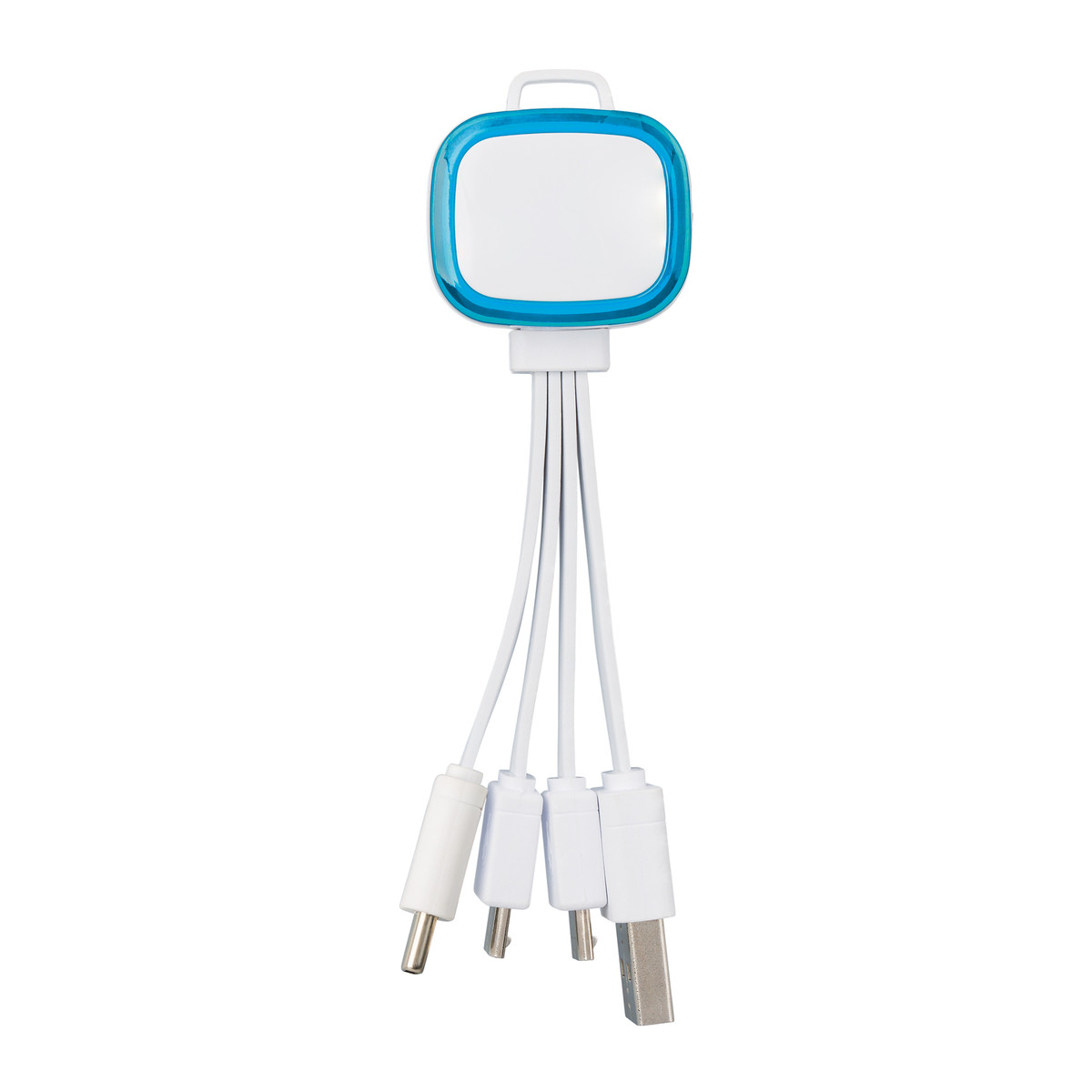 Câble de charge multi USB COLLECTION 500 bleu clair Câble de charge multi USB COLLECTION 500 bleu clair