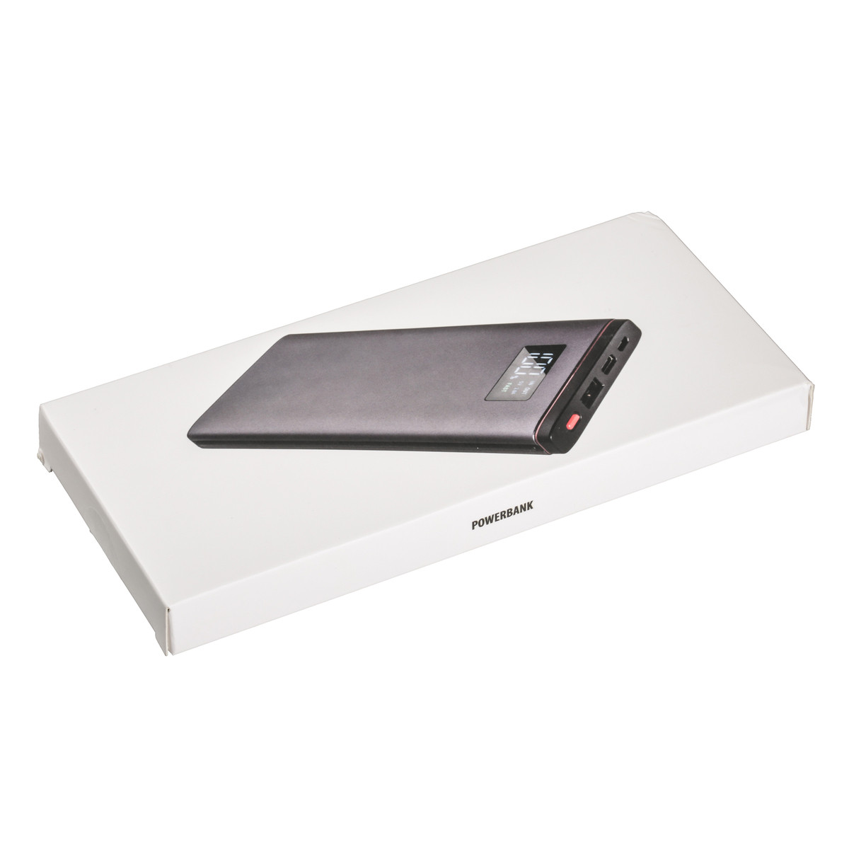 Powerbank REEVES-KUOPIO dunkelgrau 10000 mAh