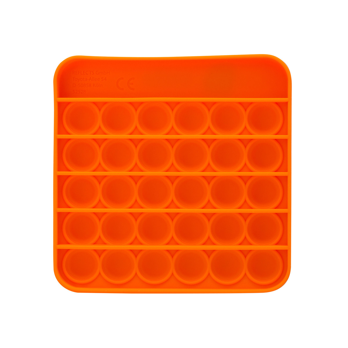 Spiel RE98-FIDGET TOY orange veredeltes Muster Spiel RE98-FIDGET TOY orange veredeltes Muster