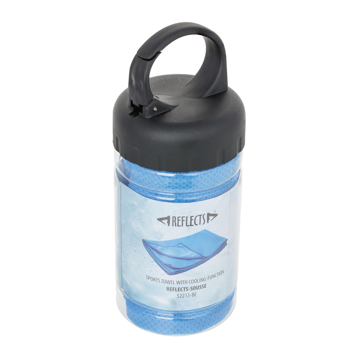 Sports towel with cooling-function REFLECTS-SOUSSE blue Sports towel with cooling-function REFLECTS-SOUSSE blue