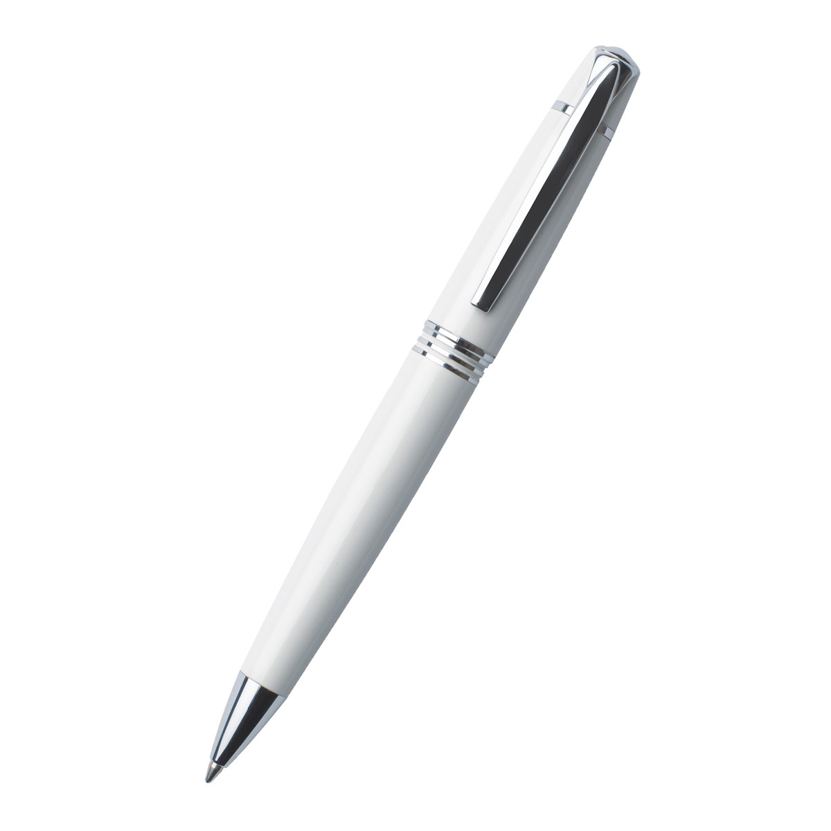 Stylo à bille CLIC CLAC-VANCOUVER blanc éclatant