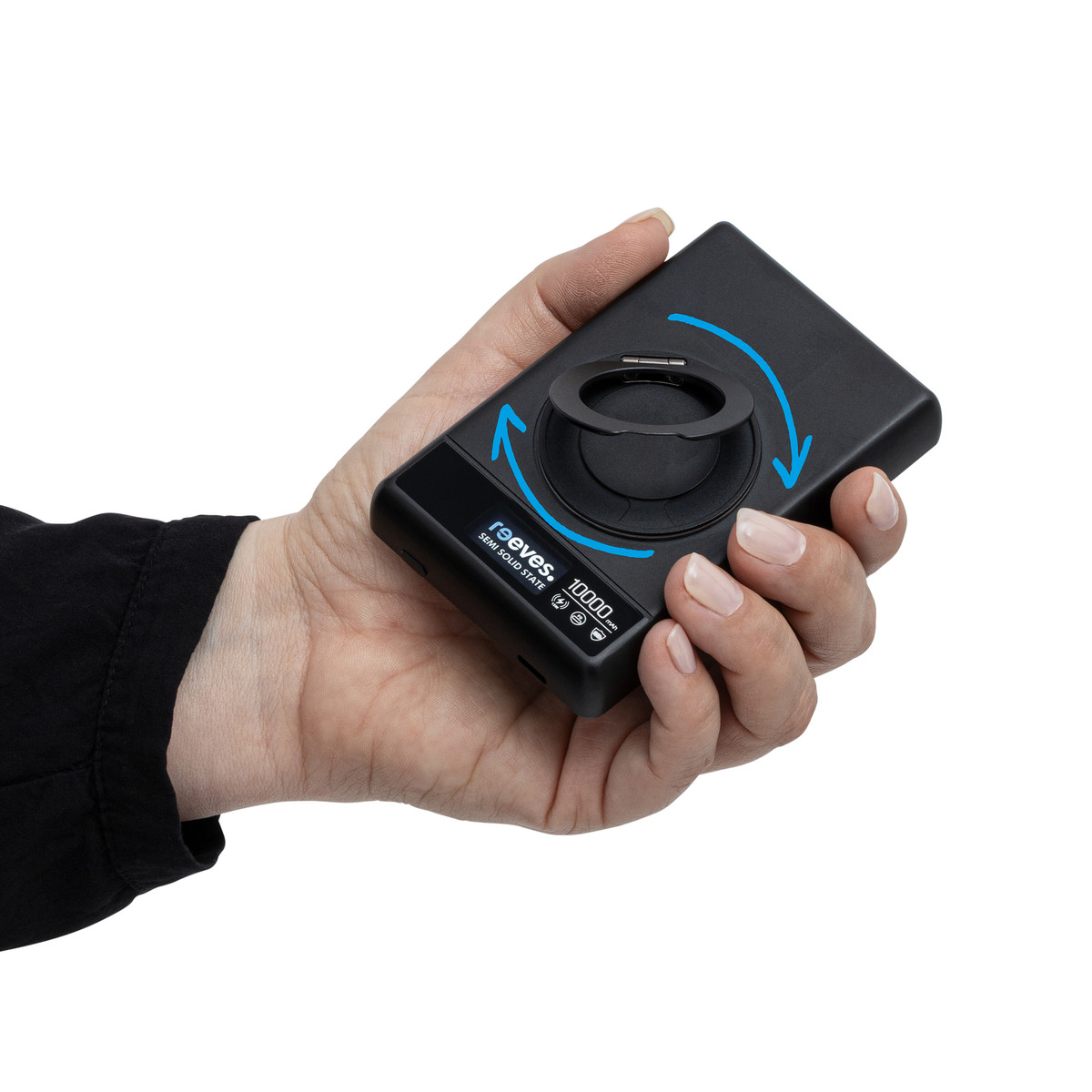 Magnetic 15W Wireless Powerbank REEVES-WATTRON ULTRA X ALU black 10000 mAh
