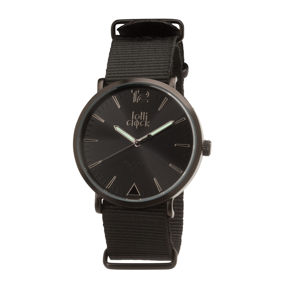 Montre-bracelet LOLLICLOCK-FASHION BLACK BLACK/BLACK Montre-bracelet LOLLICLOCK-FASHION BLACK BLACK/BLACK