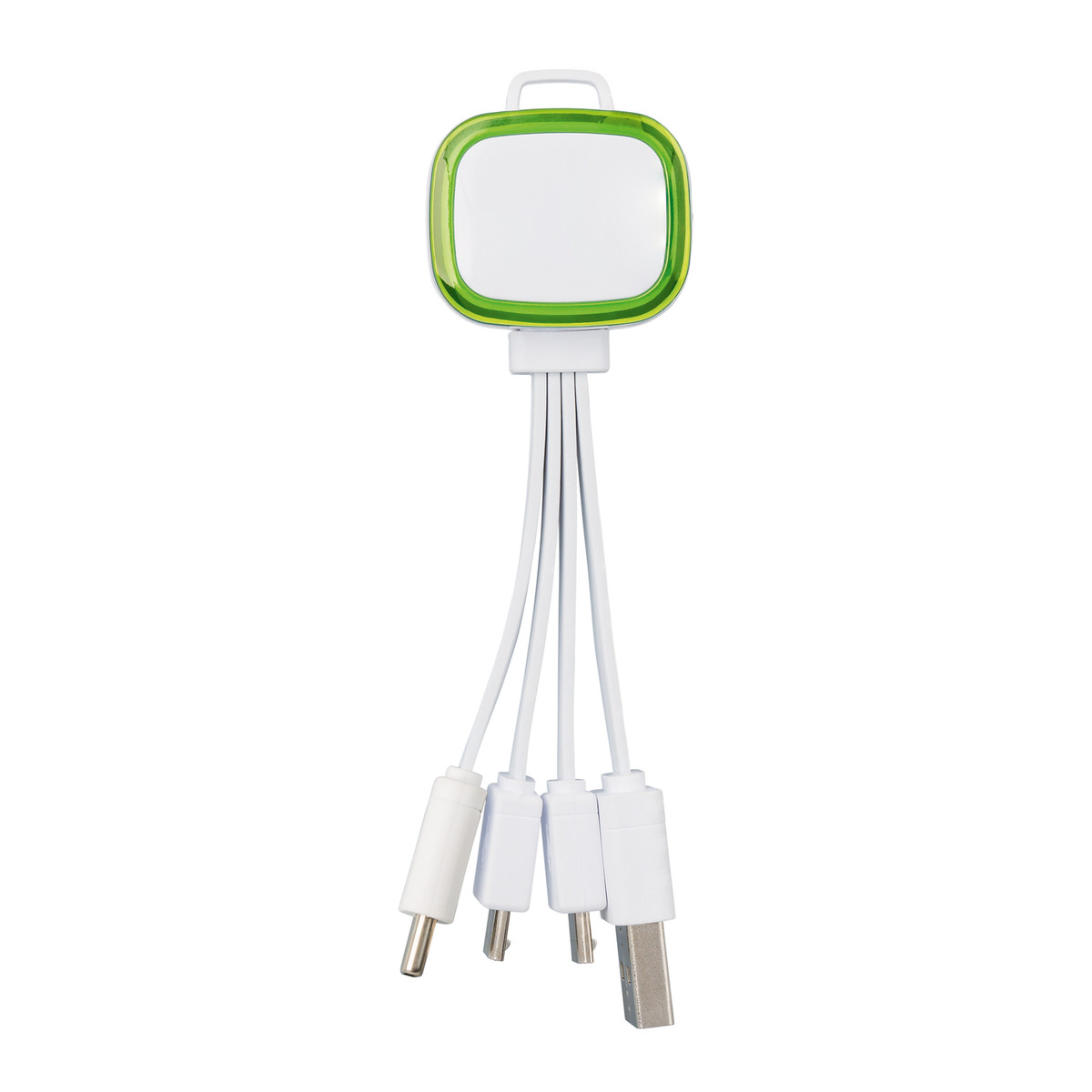 Multi-USB-Ladekabel COLLECTION 500 hellgrün Multi-USB-Ladekabel COLLECTION 500 hellgrün