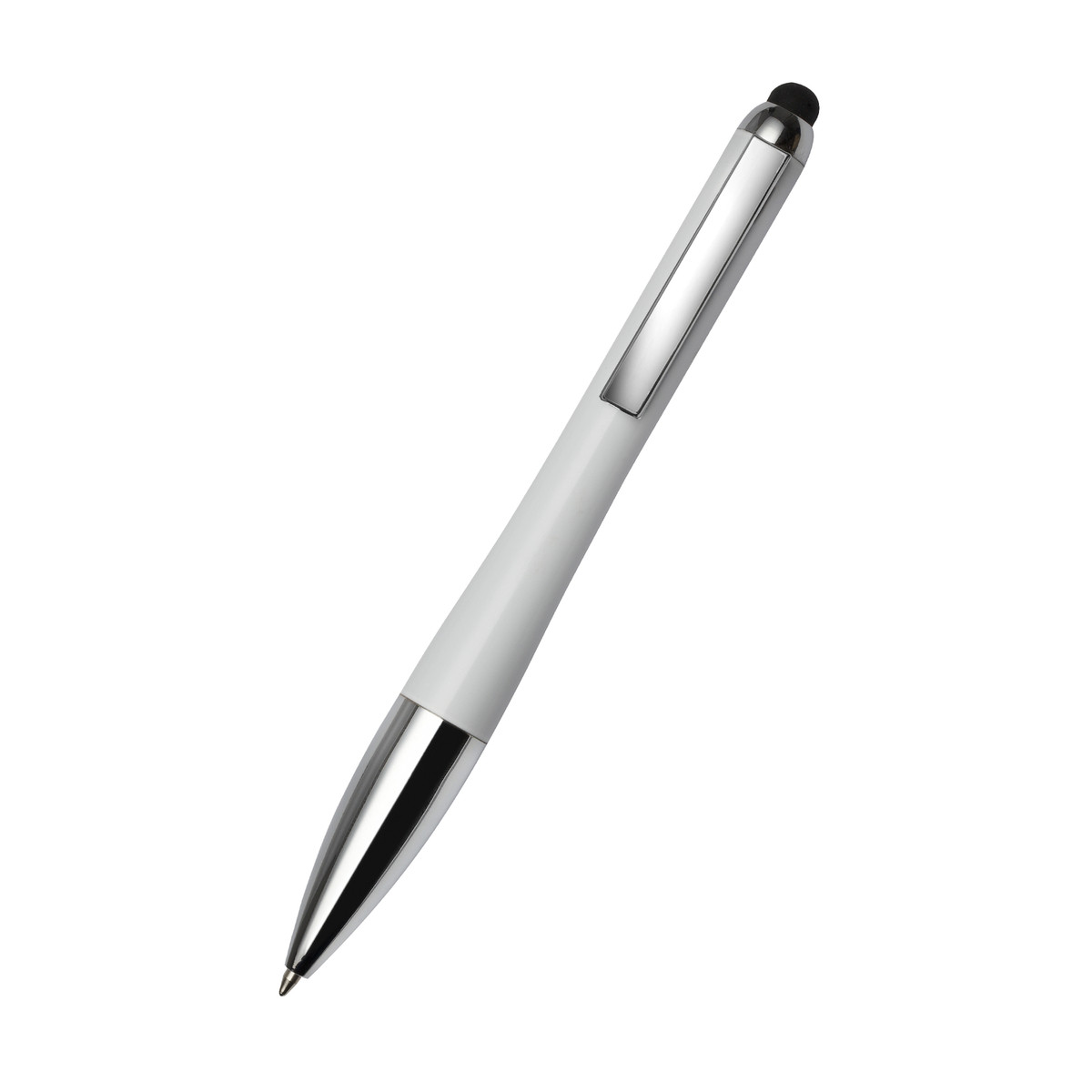 Stylo à bille CLIC CLAC-HOUSTON blanc Stylo à bille CLIC CLAC-HOUSTON blanc