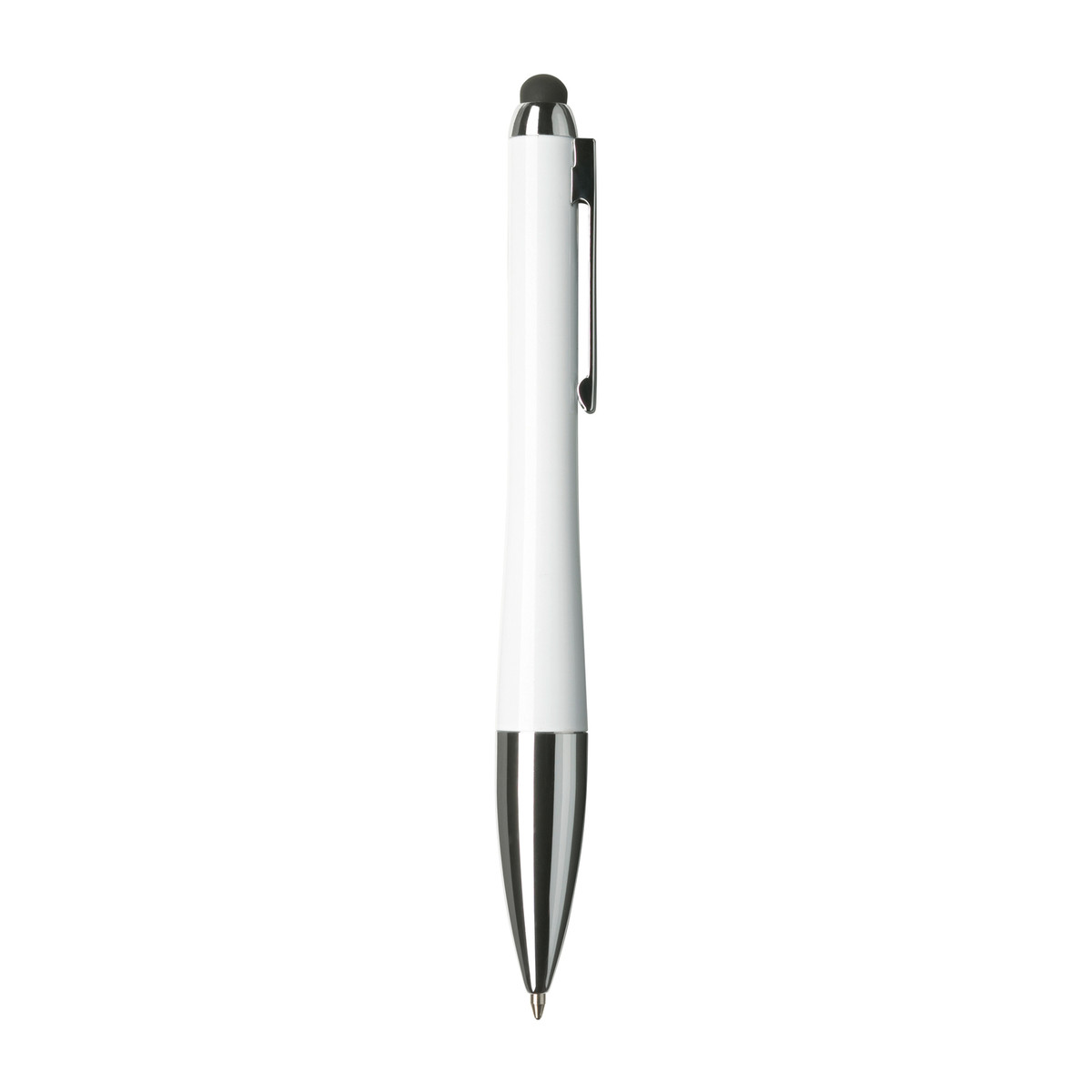 Stylo à bille CLIC CLAC-HOUSTON blanc Stylo à bille CLIC CLAC-HOUSTON blanc