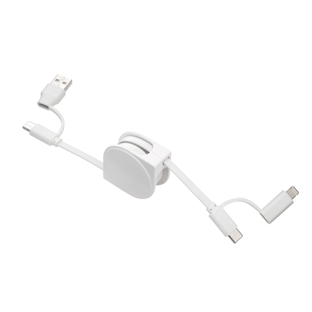 6-in-1 Charging Cable REEVES-SNAKE II white 6-in-1 Charging Cable REEVES-SNAKE II white