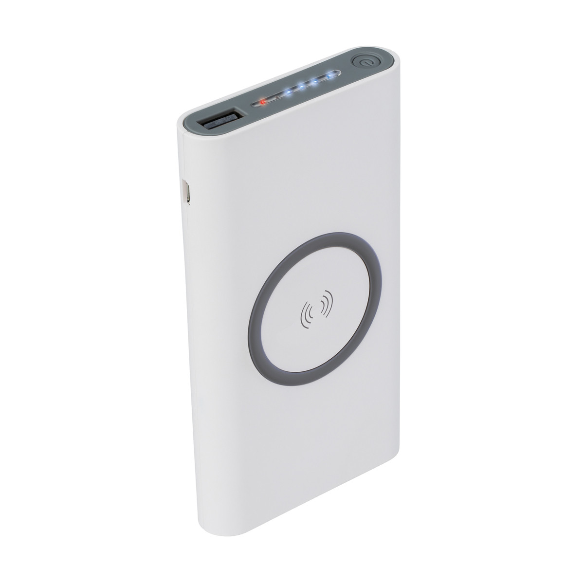 Wireless charging powerbank REFLECTS-KIEV weiß 8000 mAh Wireless charging powerbank REFLECTS-KIEV weiß 8000 mAh