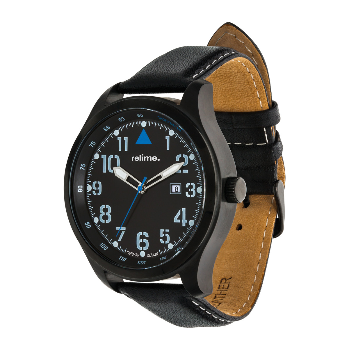 Watch RETIME-PILOT 750-101 black/black 46mm