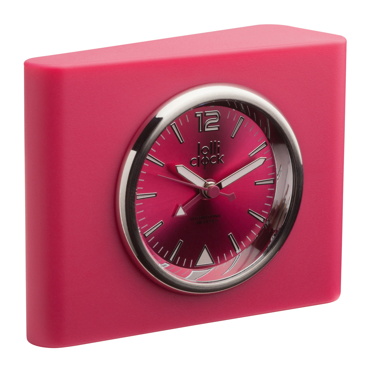 Alarmuhr LOLLICLOCK-ALARM magenta Alarmuhr LOLLICLOCK-ALARM magenta
