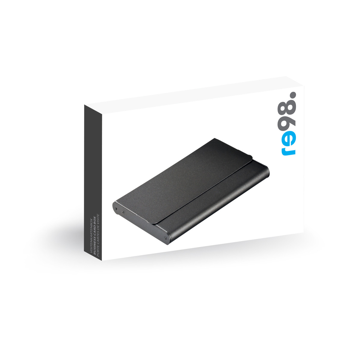 Credit and business card box RE98-HALIFAX dark grey