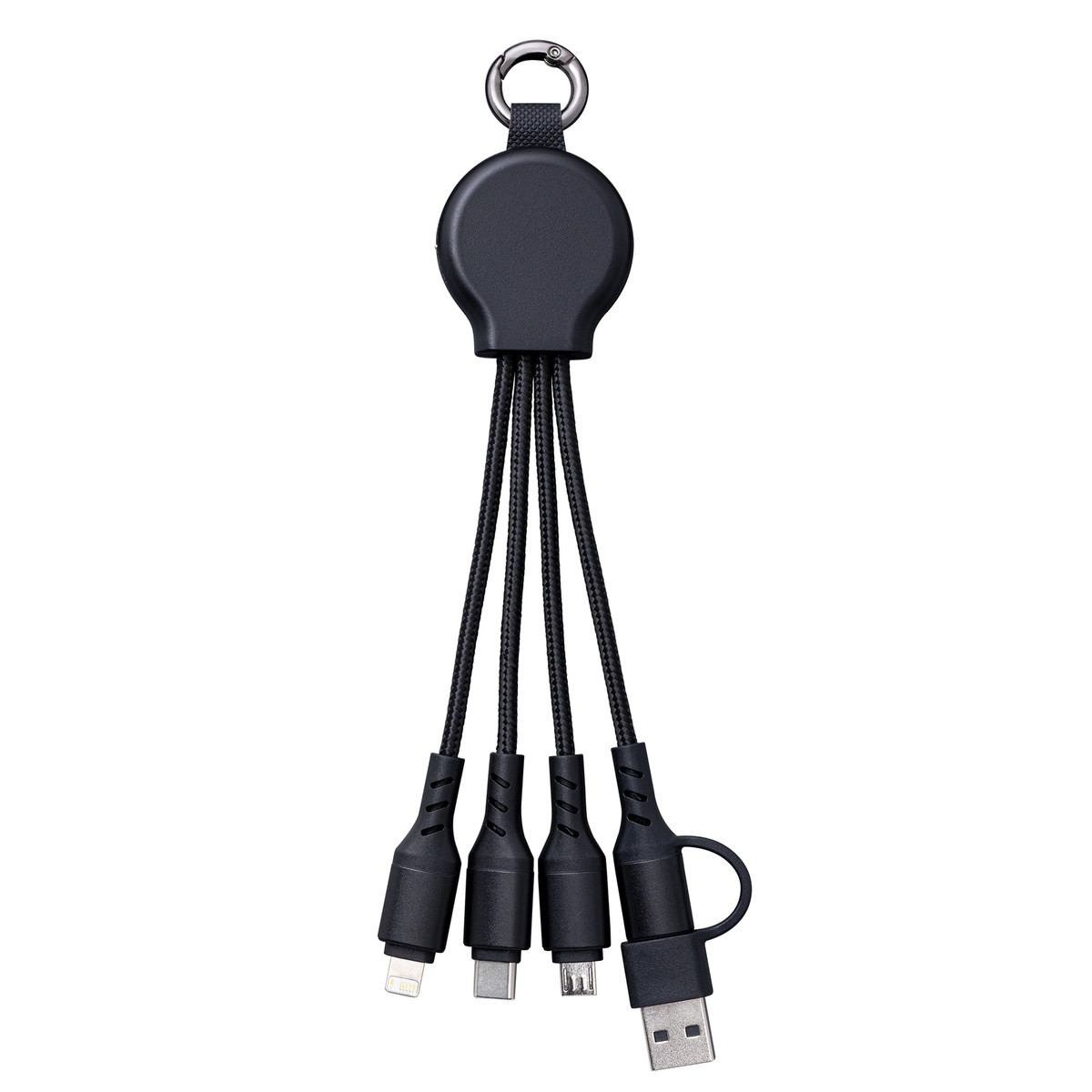 6-in-1 Charging Cable with Light REEVES-PUHALANI SWITCH black / blue 6-in-1 Charging Cable with Light REEVES-PUHALANI SWITCH black / blue