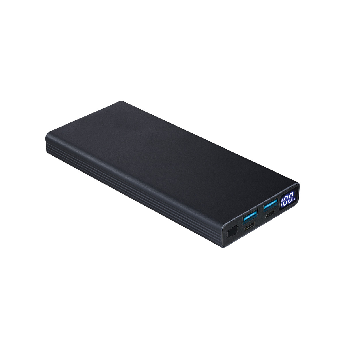 Powerbank mit Fast Charge und Power Delivery REEVES-FENSMARK dunkelgrau 10000 mAh