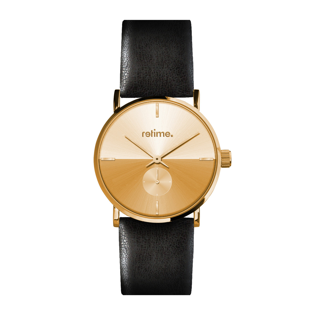 Watch RETIME-SLIM 432-106 gold coloured 38mm Watch RETIME-SLIM 432-106 gold coloured 38mm