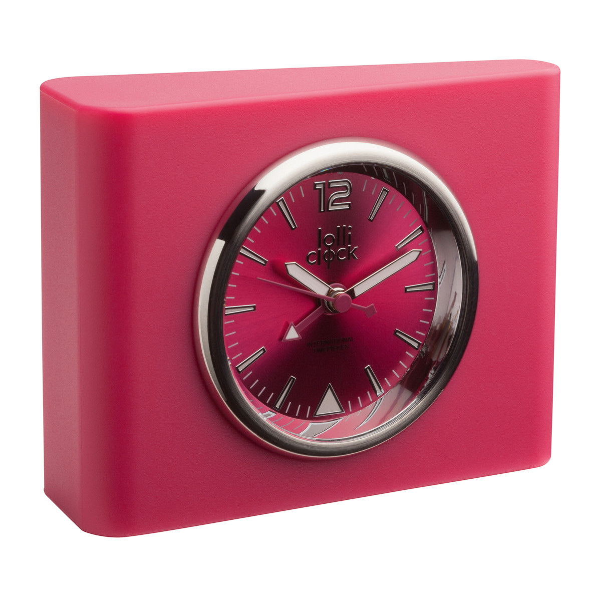 Alarmuhr LOLLICLOCK-ALARM magenta Alarmuhr LOLLICLOCK-ALARM magenta