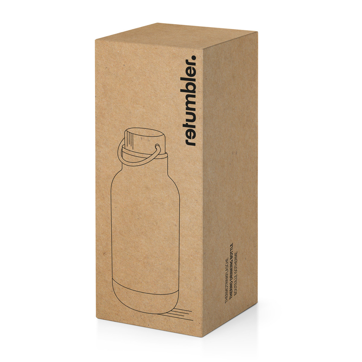 Thermotrinkflasche RETUMBLER-ORTADO 500 weiß Thermotrinkflasche RETUMBLER-ORTADO 500 weiß