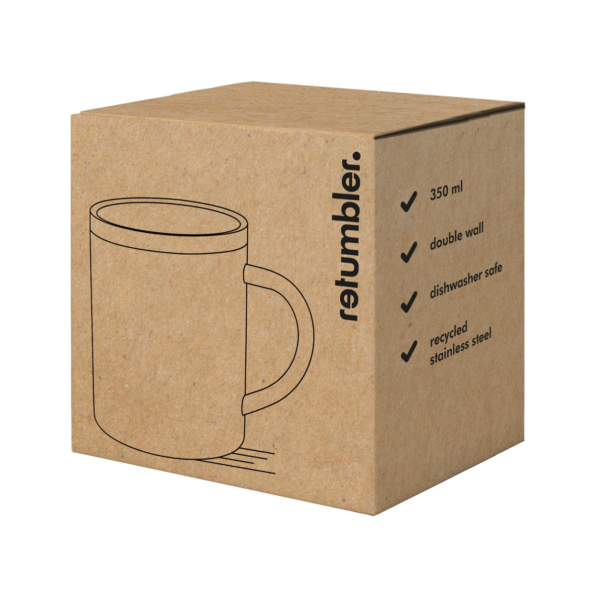 Cup RETUMBLER-IRVINE black Cup RETUMBLER-IRVINE black