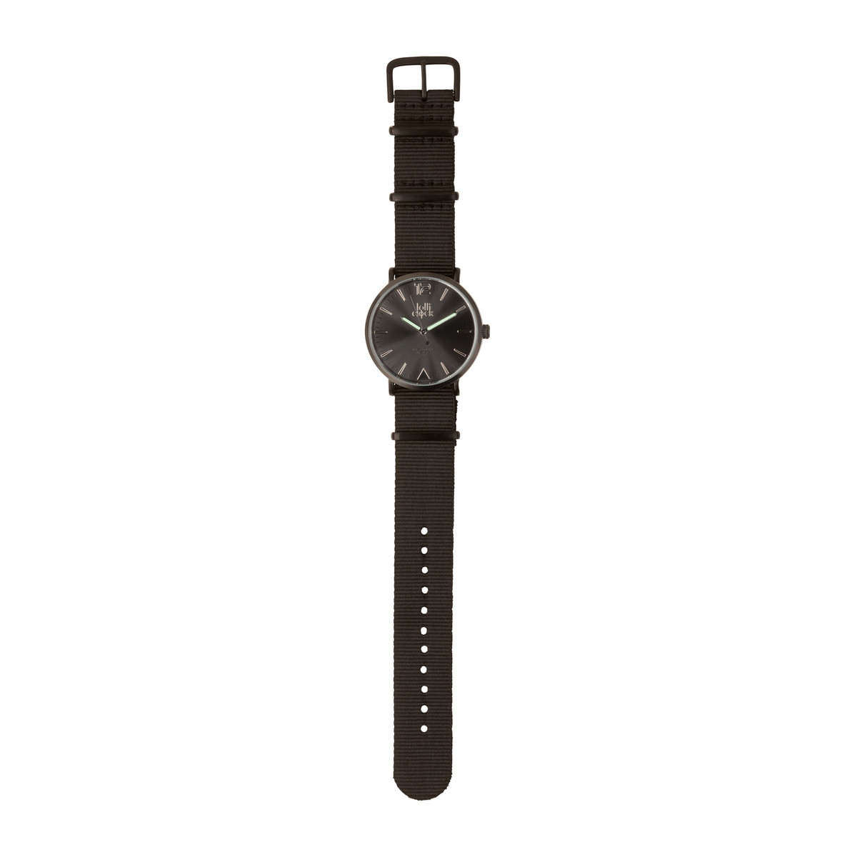 Montre-bracelet LOLLICLOCK-FASHION BLACK BLACK/BLACK Montre-bracelet LOLLICLOCK-FASHION BLACK BLACK/BLACK