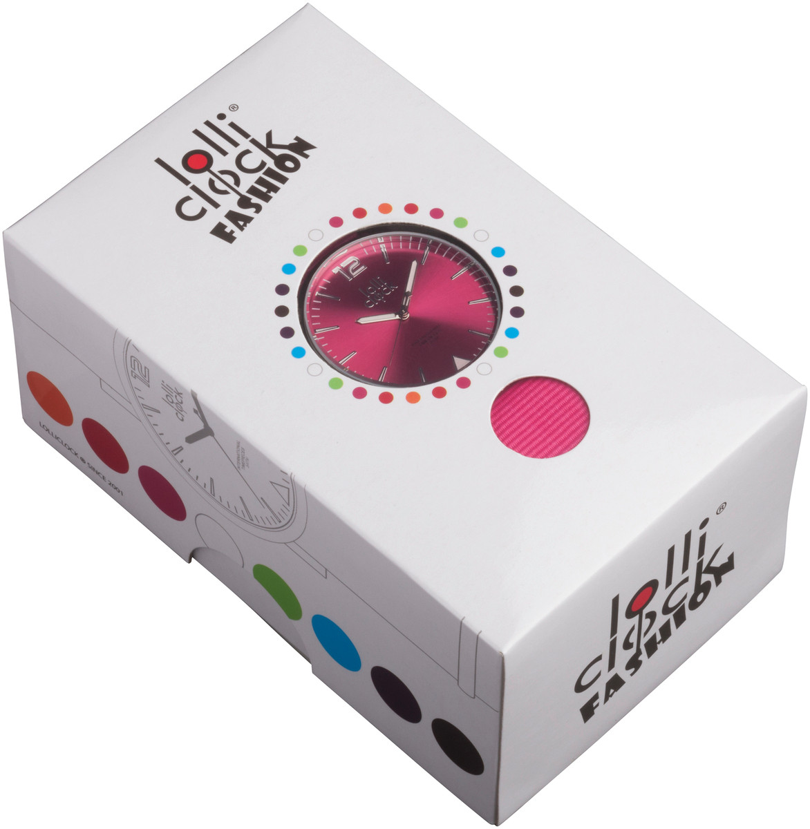 Armbanduhr LOLLICLOCK-FASHION MAGENTA