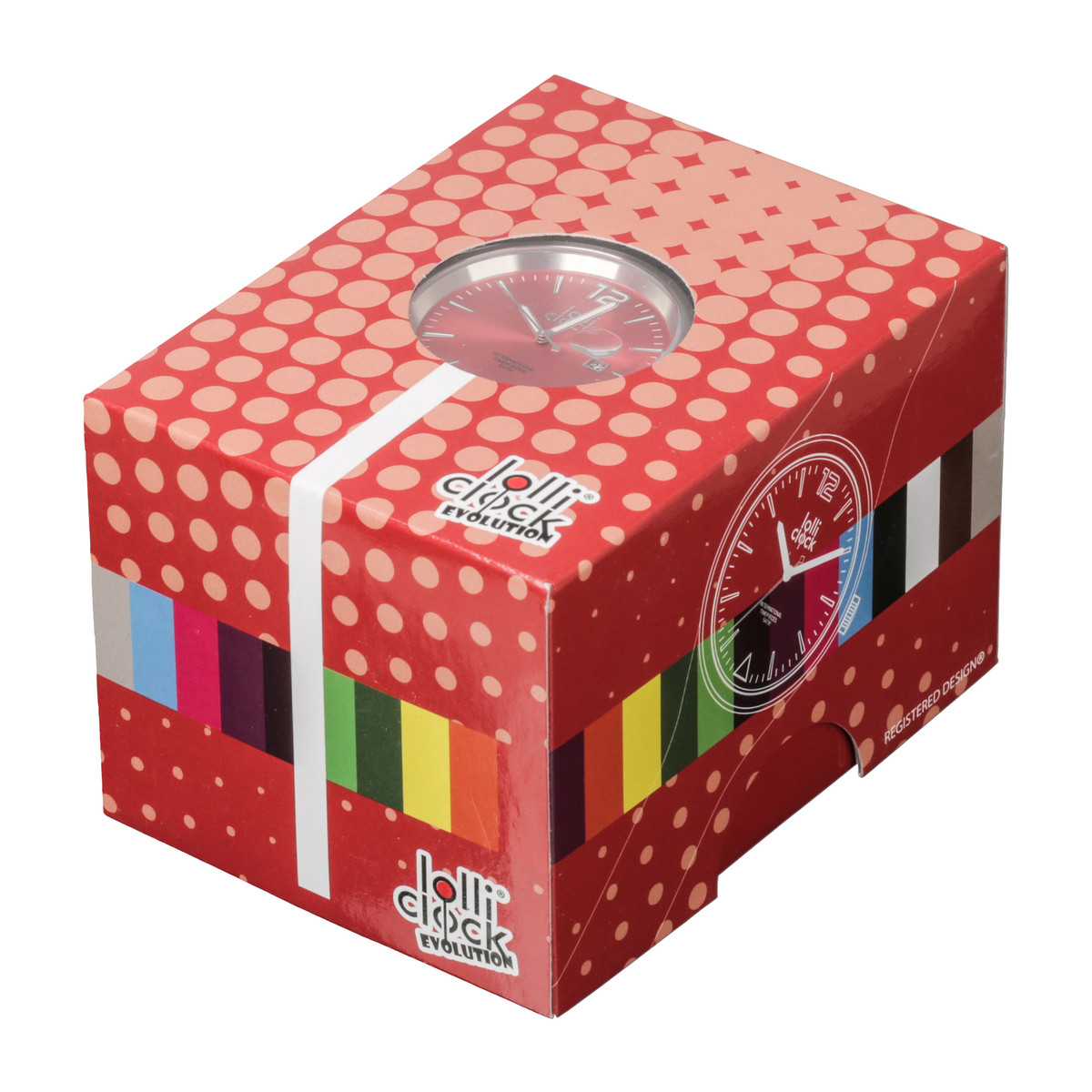 Watch LOLLICLOCK-EVOLUTION DATE red Watch LOLLICLOCK-EVOLUTION DATE red